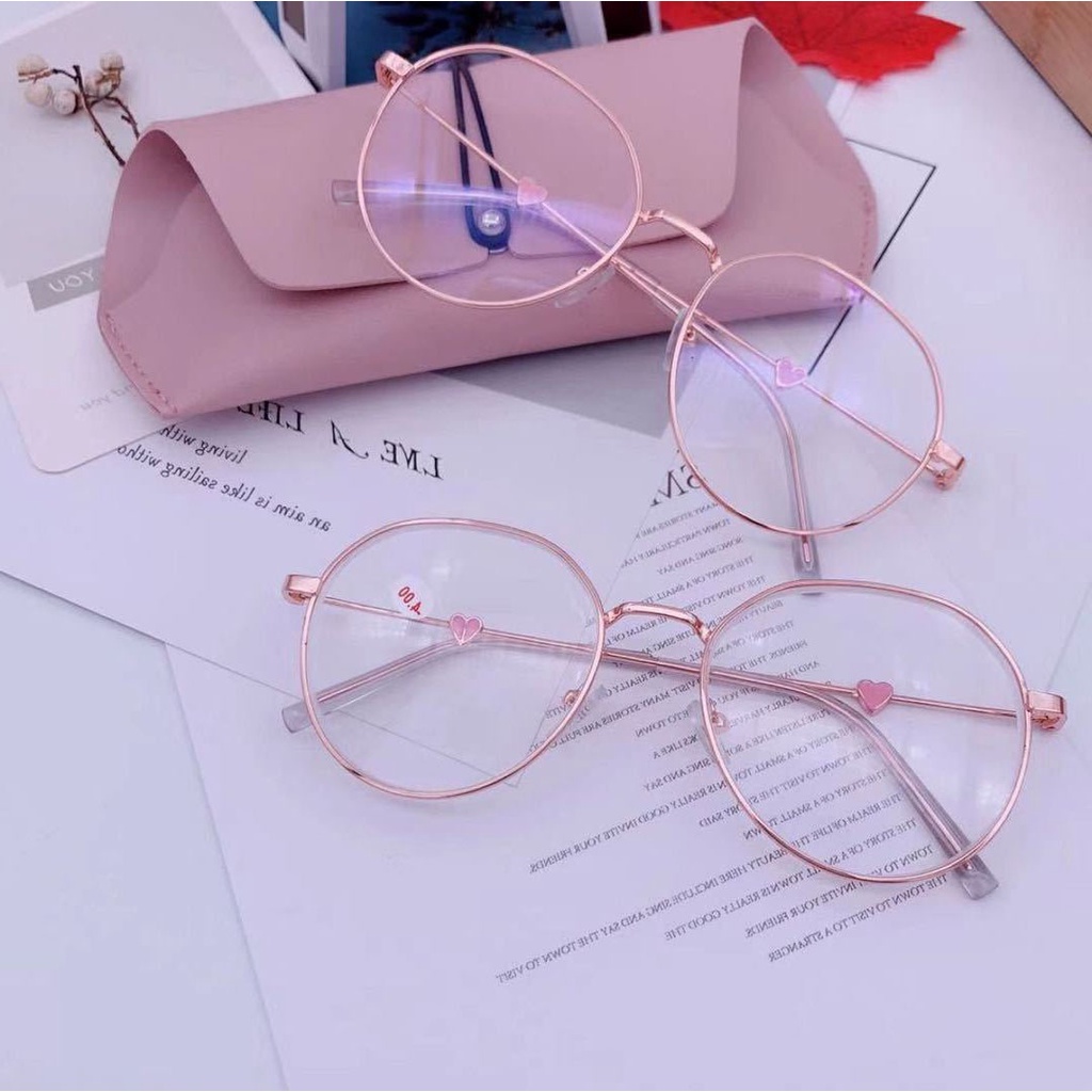 Korean Version of The Net Red Love Myopia Glasses Female Student