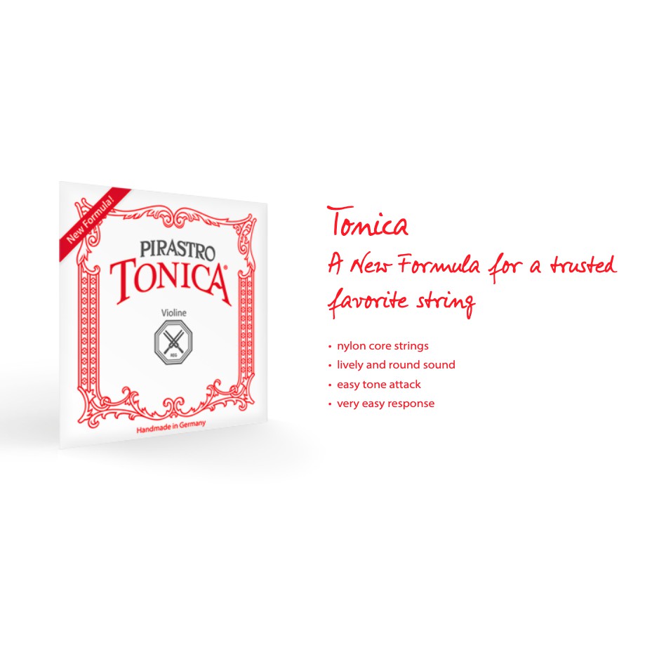 Authentic Pirastro Tonica Violin Strings Set Shopee Philippines