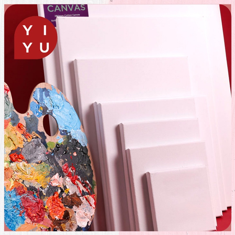 yiyu Canvas frame oil painting frame for art students cotton linen