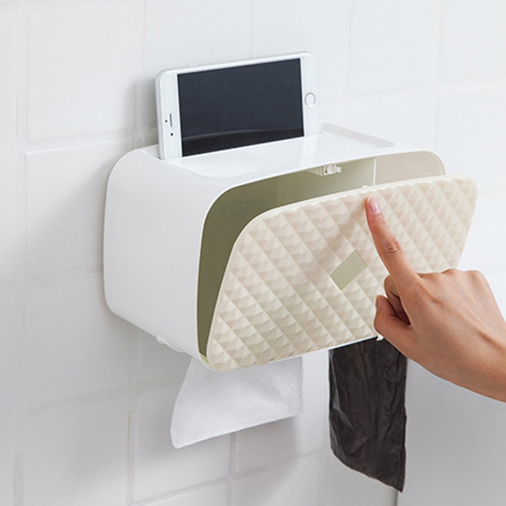 Paper Towel Dispenser Wall Mounted Nodrilling Paper Towel Holder