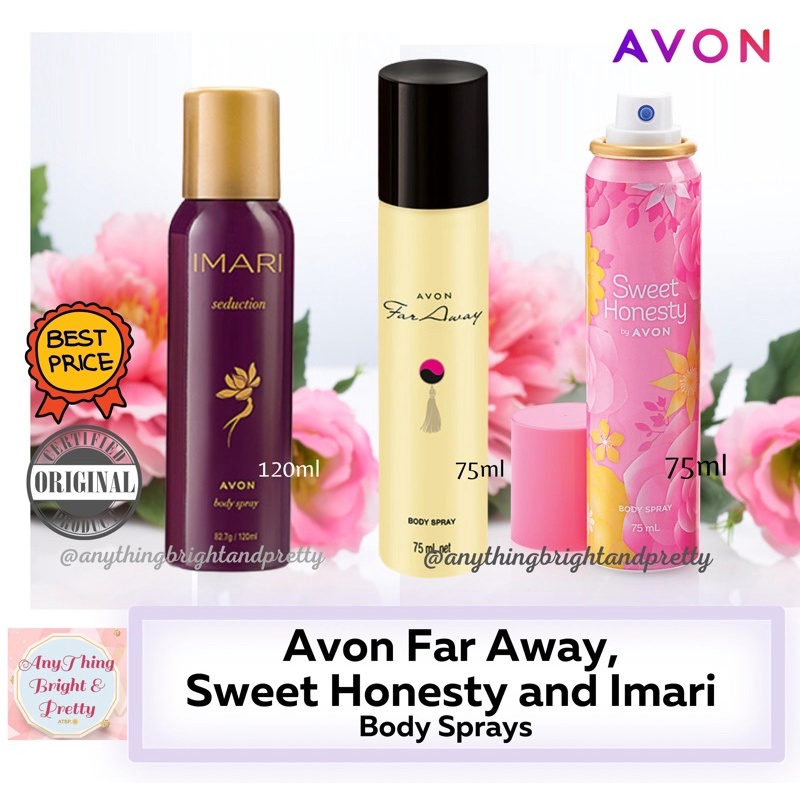 Avon Body Spray for Women Shopee Philippines
