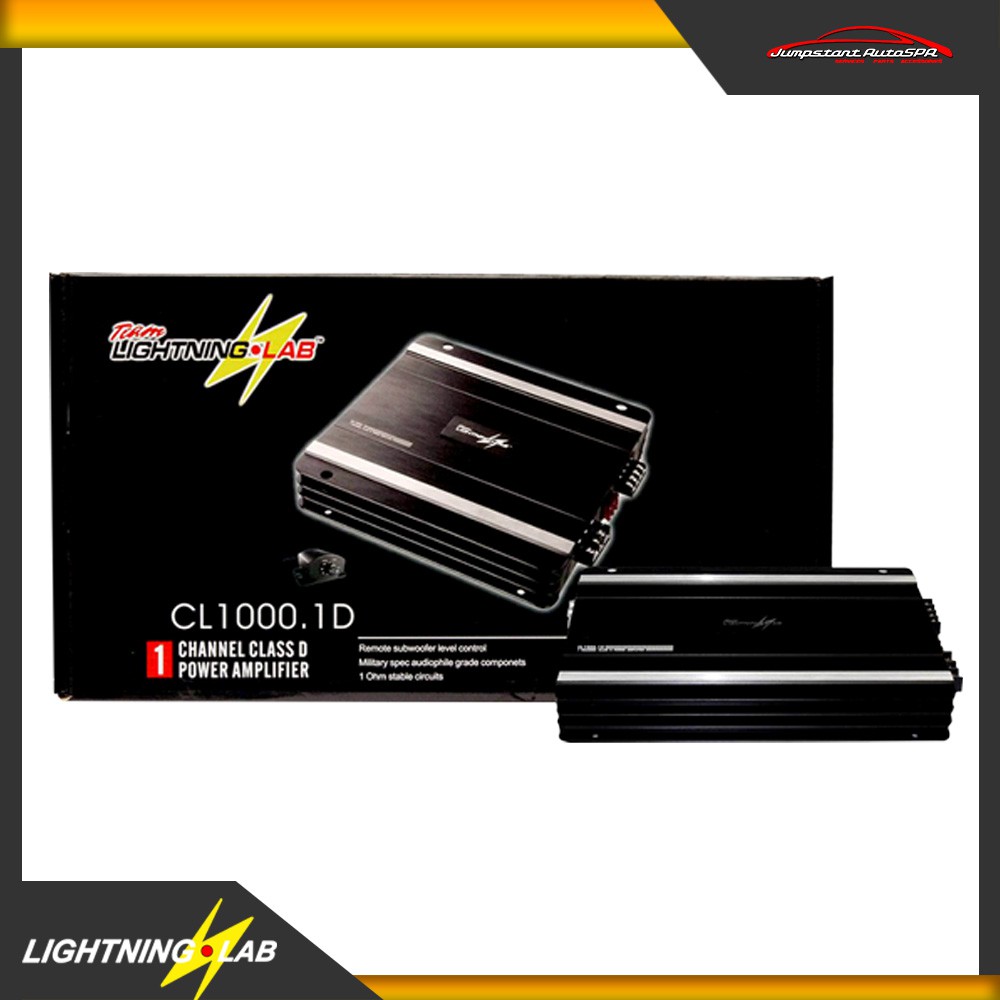 Team lightning lab CL1000.1D mono Amplifier Shopee Philippines