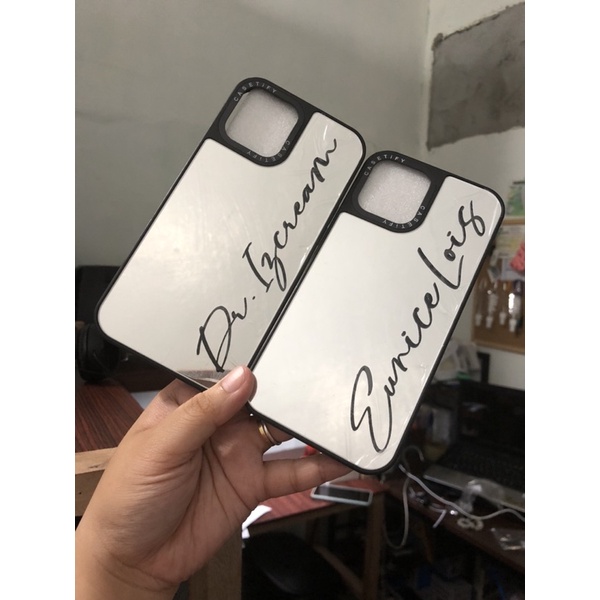 Personalized Casetify Mirror cases customized upto iphone 13 cases