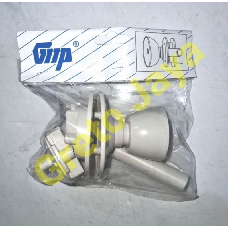 Pvc Plastic Door Handle Handle Bathroom Toilet WC Handle Round Plastic