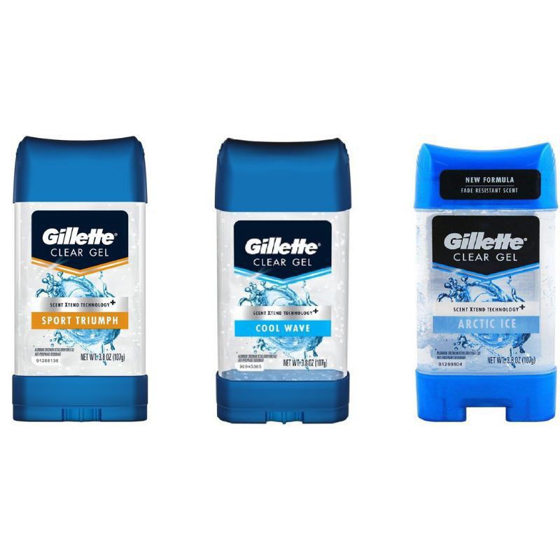 Gillette Clear Gel Antiperspirant Deodorant 107g Shopee Philippines
