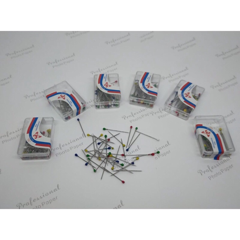 Small Mica Pentul per mini Safety Pin Box Shopee Philippines