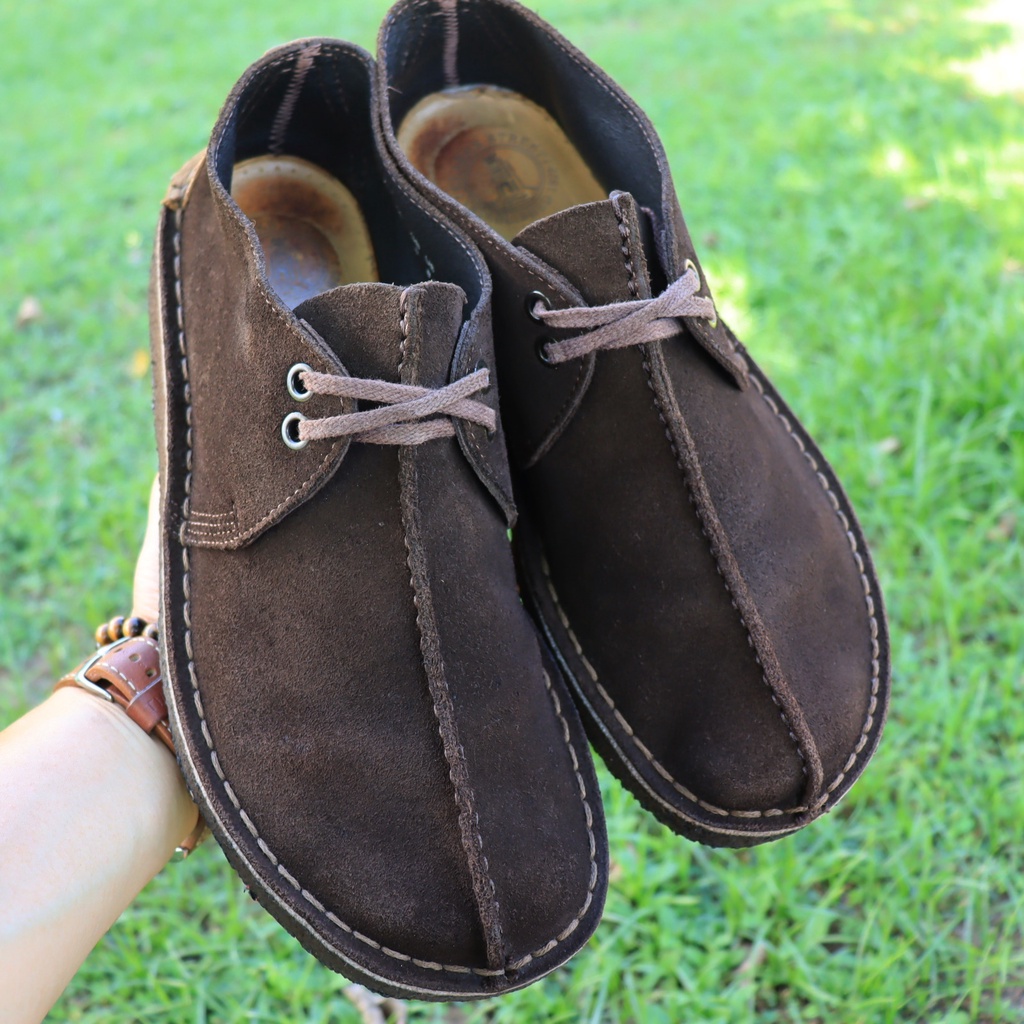 8.5Us Authentic Clarks desert Trek Clark Shoes This Shop's Split Head. Shopee Philippines
