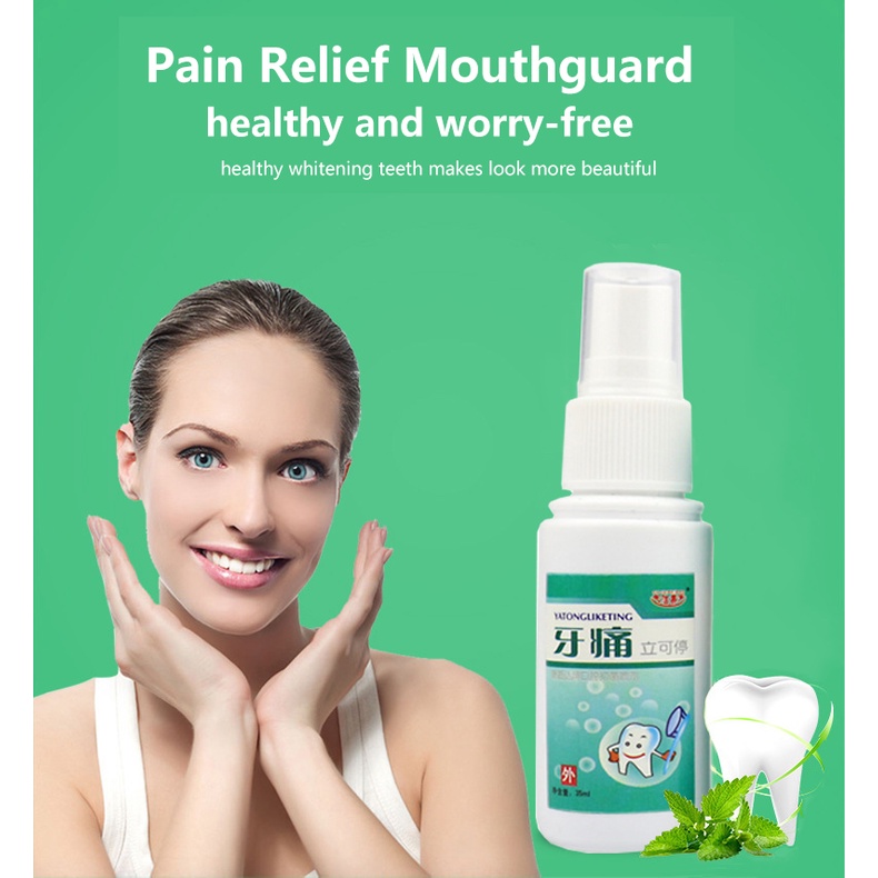Toothache oral spray toothache reliever toothache pain relief teeth