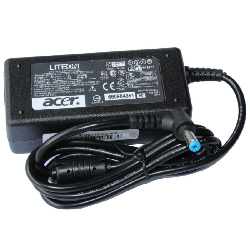 Acer Laptop Charger 19v 2.15a for Aspire One Shopee Philippines