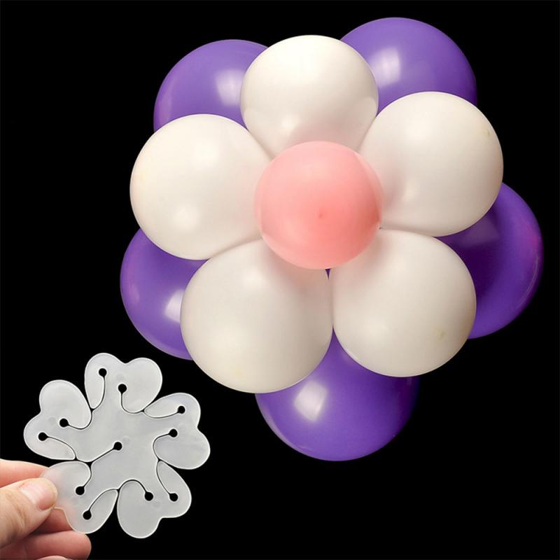 Balloons Flower Clip Party Decor Supplies Balloon Stand Clips Birthday