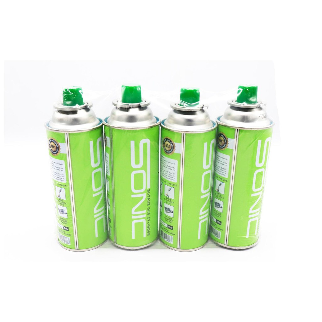 Sonic Butane Gas 4pcs/pack (Made in Korea) Shopee Philippines