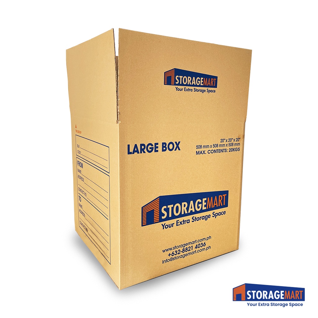 StorageMart Balikbayan Box Large 20x20x20 (5pcs) Shopee Philippines