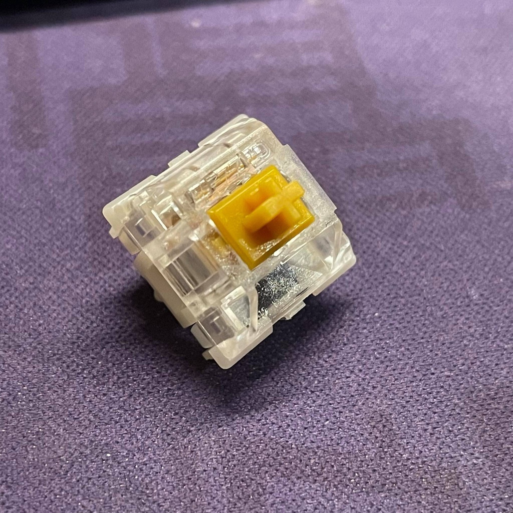 (Tactile) Gazzew Boba U4t RGB 62g x1 Hot doublestroke switch in clear