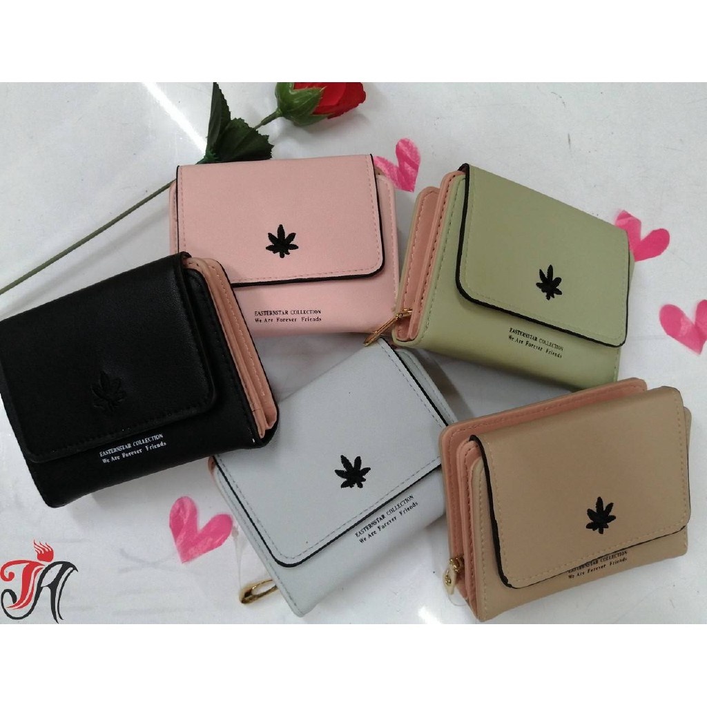 NEW High Quality Portable Women Cute Short Wallet Card Holder Wallet