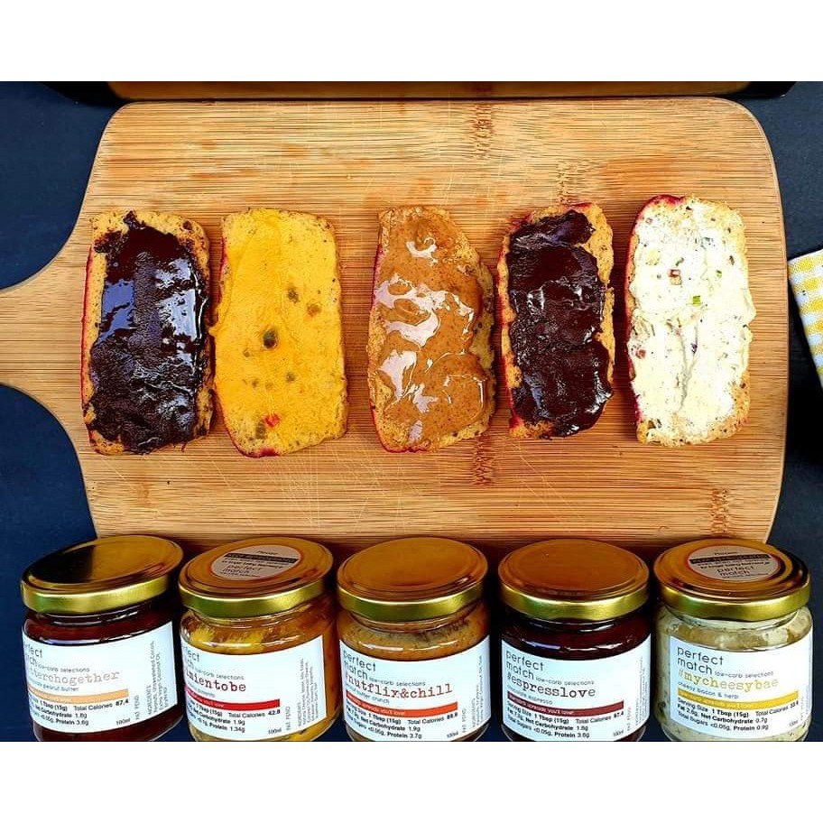 Keto Spread Perfect Match Lowcarb Gluten Free Spreads 100ml Shopee