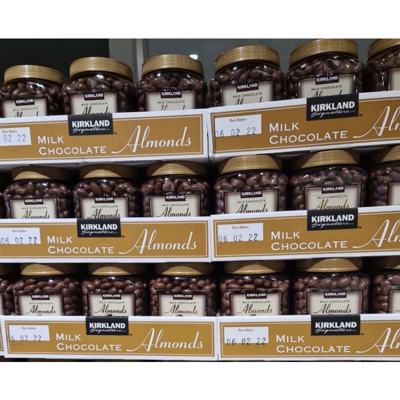 Kirkland Milk Chocolate Almonds 1.36kg (3 pounds) Shopee Philippines