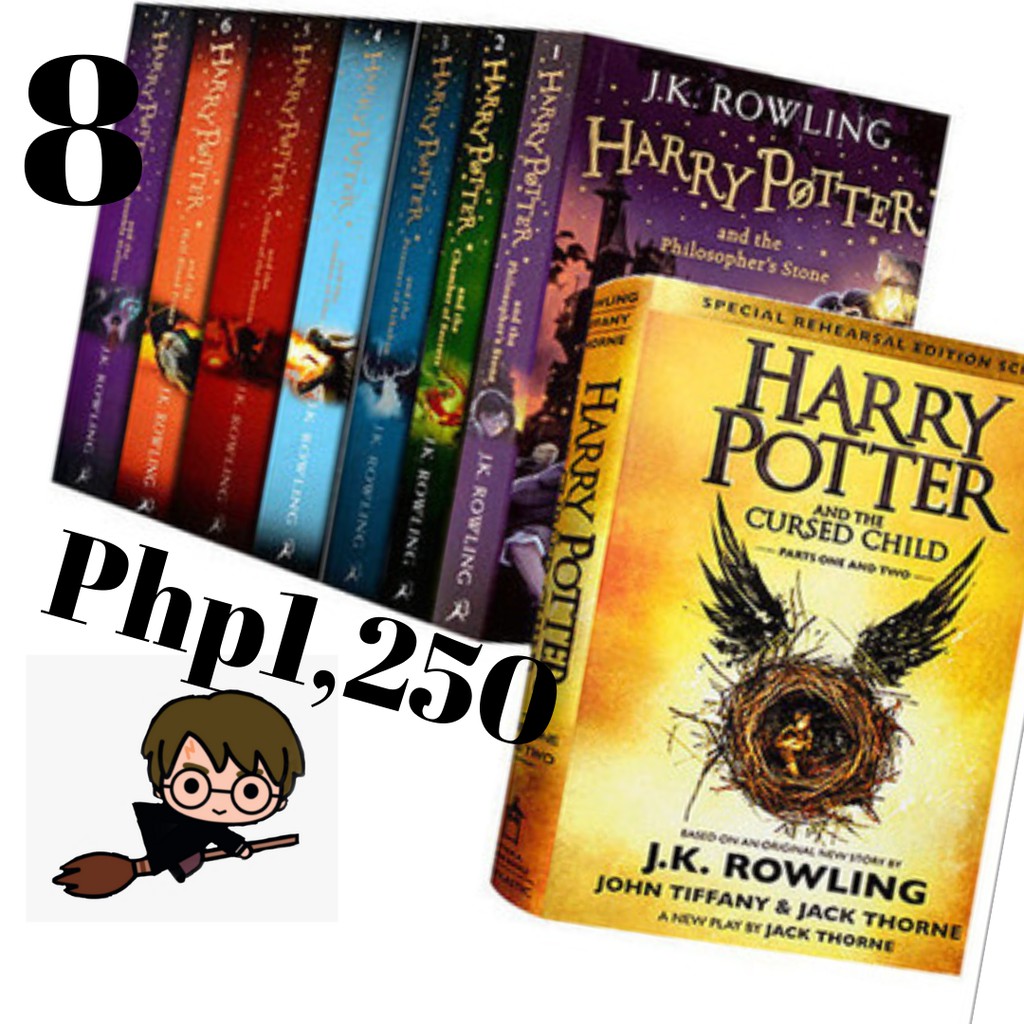 Harry Potter 8 books BRAND NEW BOX SET Shopee Philippines