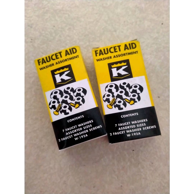 Faucet Aid Washer Assortment Repair Kit Sapatilya ng Gripo Faucet