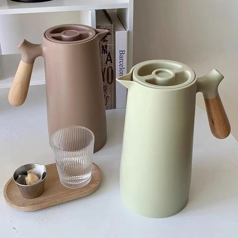 1000ml Insulated Thermos Bottle Nordic Flask Vacuum Glass Inner