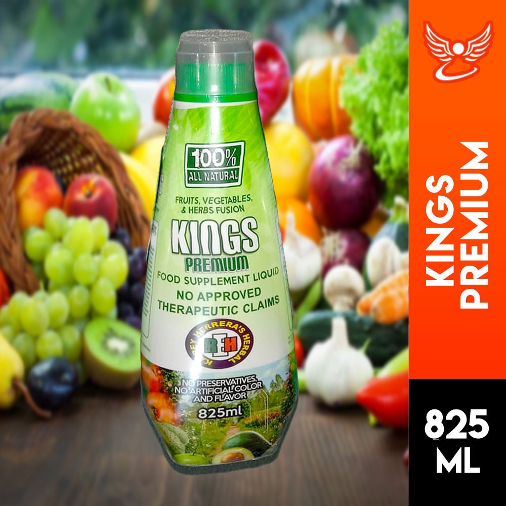 [ORIGINAL] Kings PREMIUM Herbal Food Supplement NEW PACKAGING (825ml) REH Ka Rey Herrera
