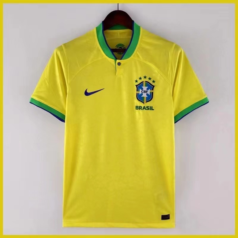 2022/2023 World Cup home football jersey Yellow jersey Shopee Philippines