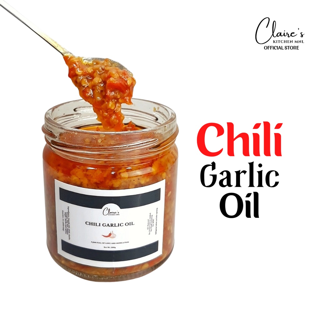 Claire's Kitchen MNL Chili Garlic Oil Shopee Philippines