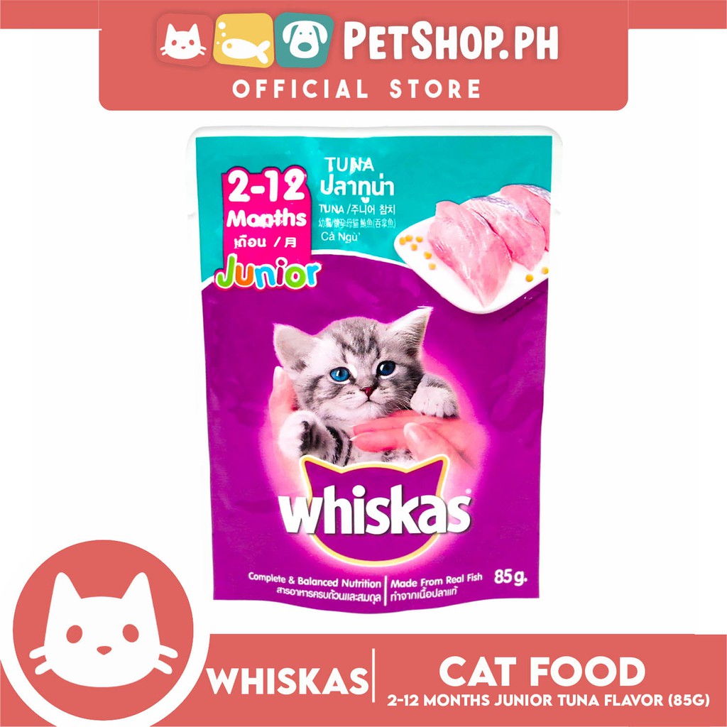 Whiskas Kitten Tuna 85g Shopee Philippines