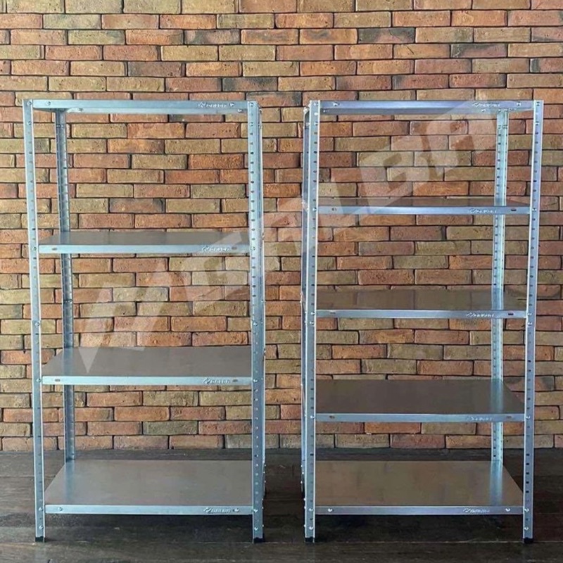 Galvanized Metal Shelves 3 Layers 4 Layers 5 Layers Metal Shelves