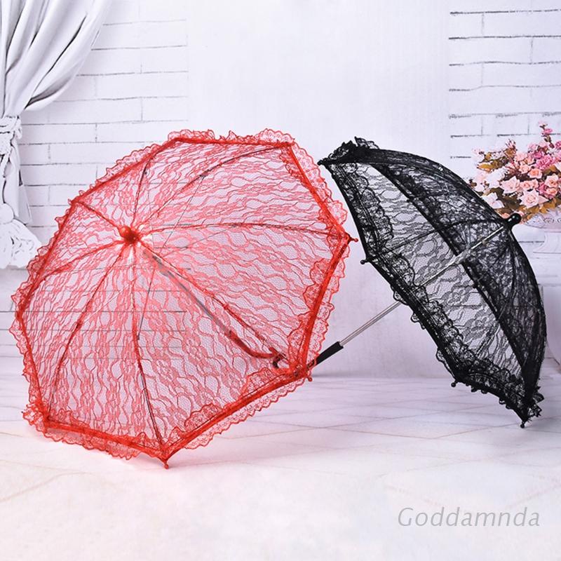 GODD Lace Parasol Wedding Umbrella Fashion Vintage Decorative Umbrellas for Tea Party Shopee