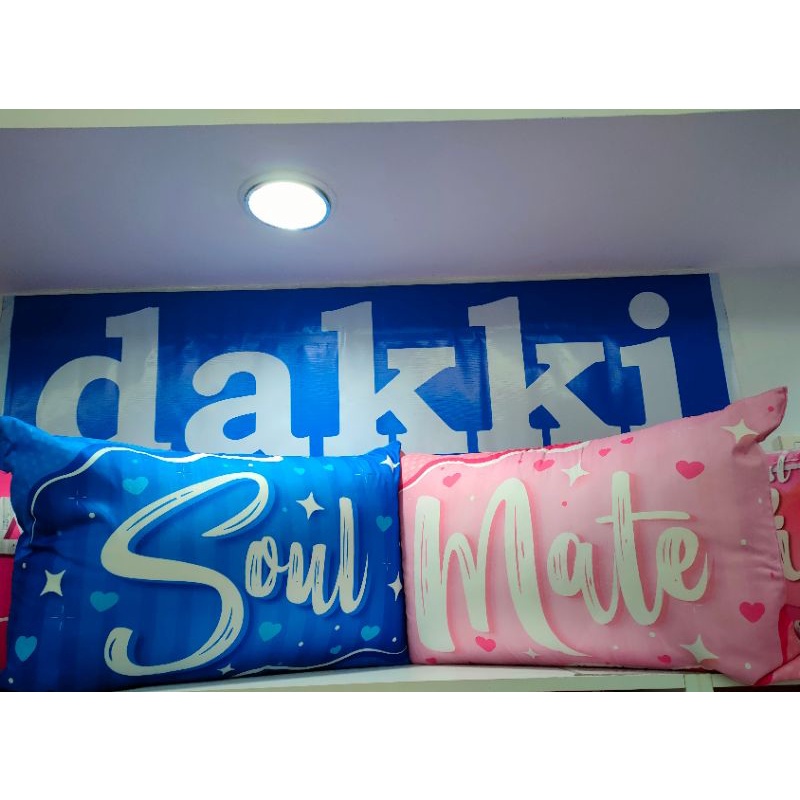 Dakki Soul Mate Couple Pillow Shopee Philippines