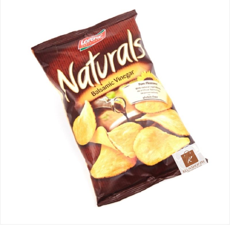 Lorenz Naturals Balsamic Vinegar / Rosemary Potato Chips 100g Shopee