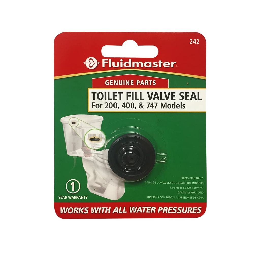 Fluidmaster 242 Black Rubber Seal (Toilet Replacement Seal) Shopee
