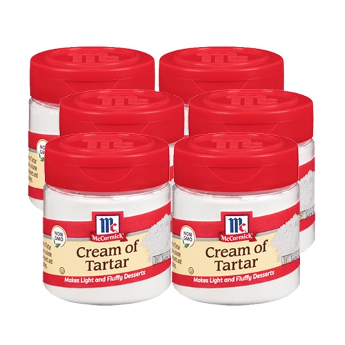 M(^McCormick Cream Of Tartar 6 Pack (45g per Bottle) Shopee Philippines