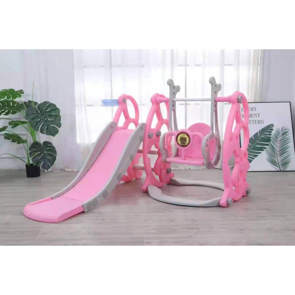 3in1 Kids Toddlers Play Indoor Outdoor Slide Set Shopee Philippines