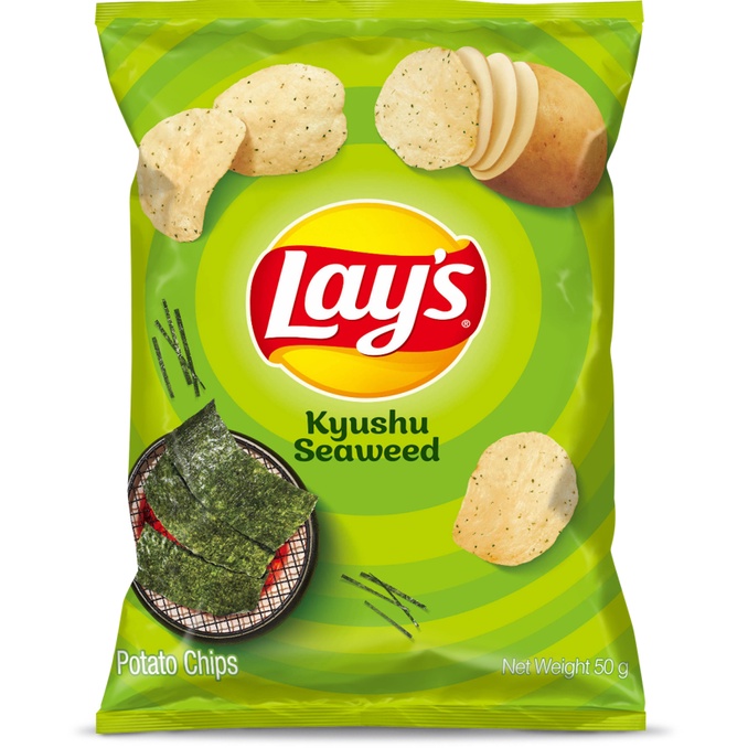 Lays Seaweed Potato Chips 50g Shopee Philippines