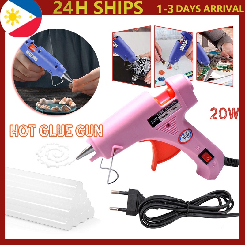 Electric Heating Melt Glue Gun Hot Glue Stick Portable Hot Melt Gun