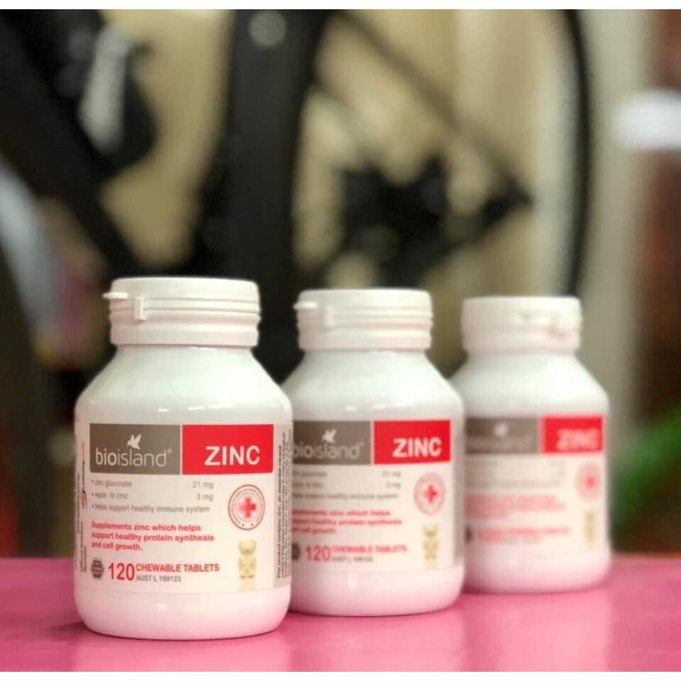 Zinc Bioisland Australian Zinc Supplement 120 Capsules For Babies From