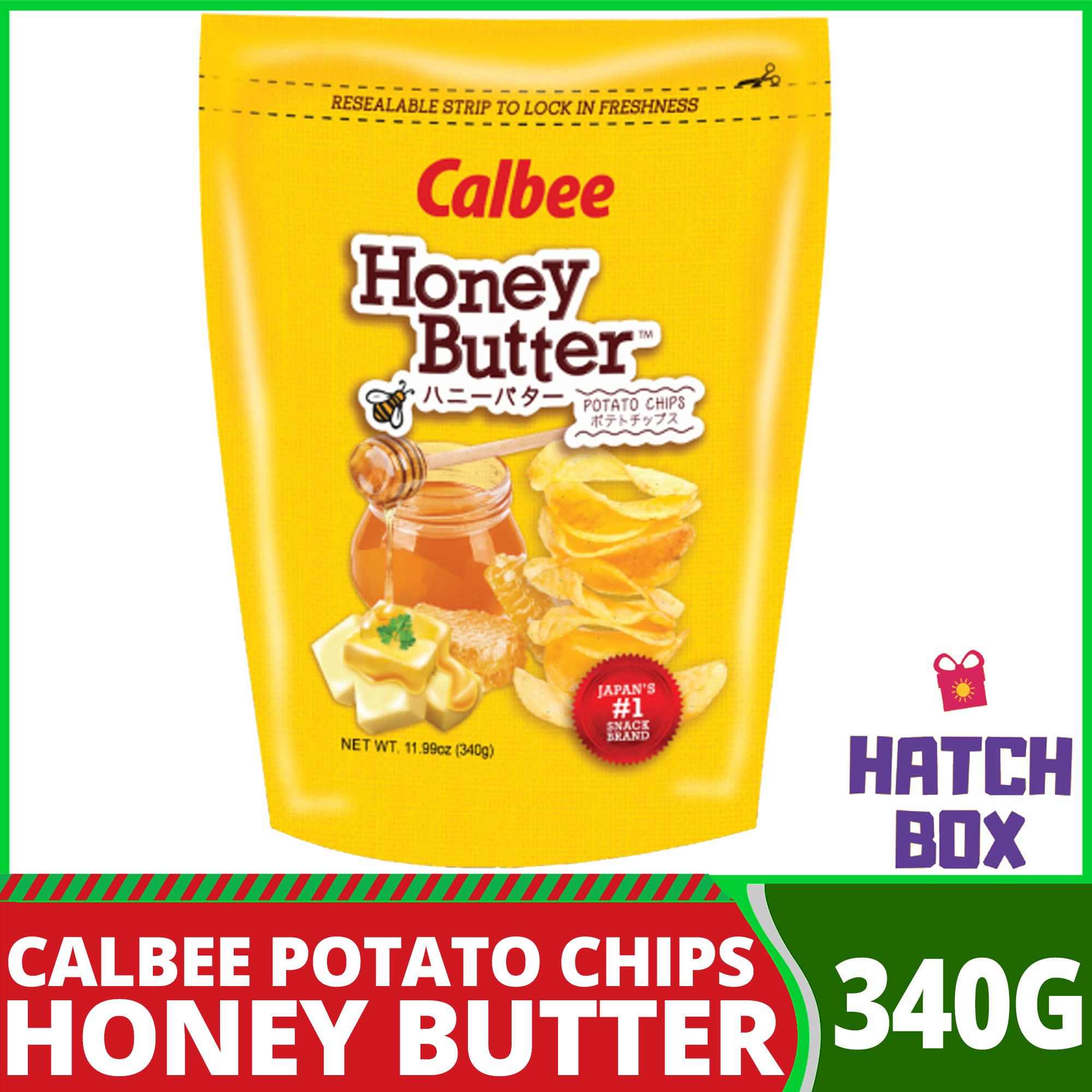 Calbee Honey Butter Potato Chips 340g Shopee Philippines