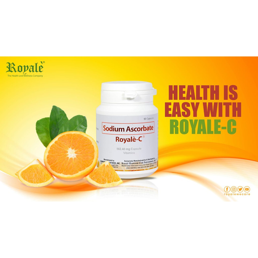 ROYALE C (Sodium Ascorbate) Shopee Philippines