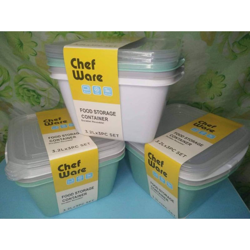Chef Ware Food Storage Container per pc Shopee Philippines