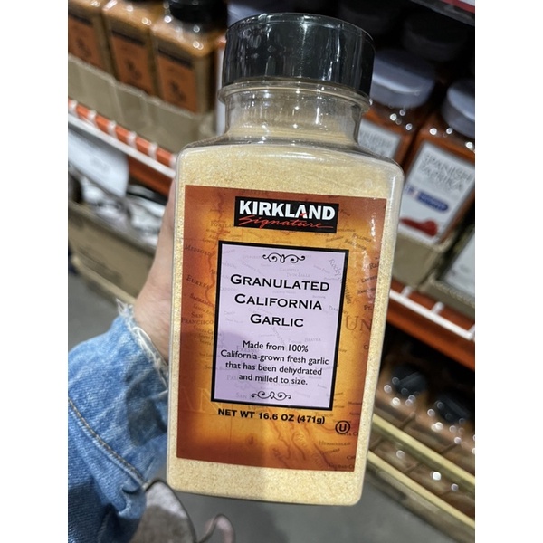 Kirkland Signature Granulated California Garlic Powder 471g Shopee Philippines