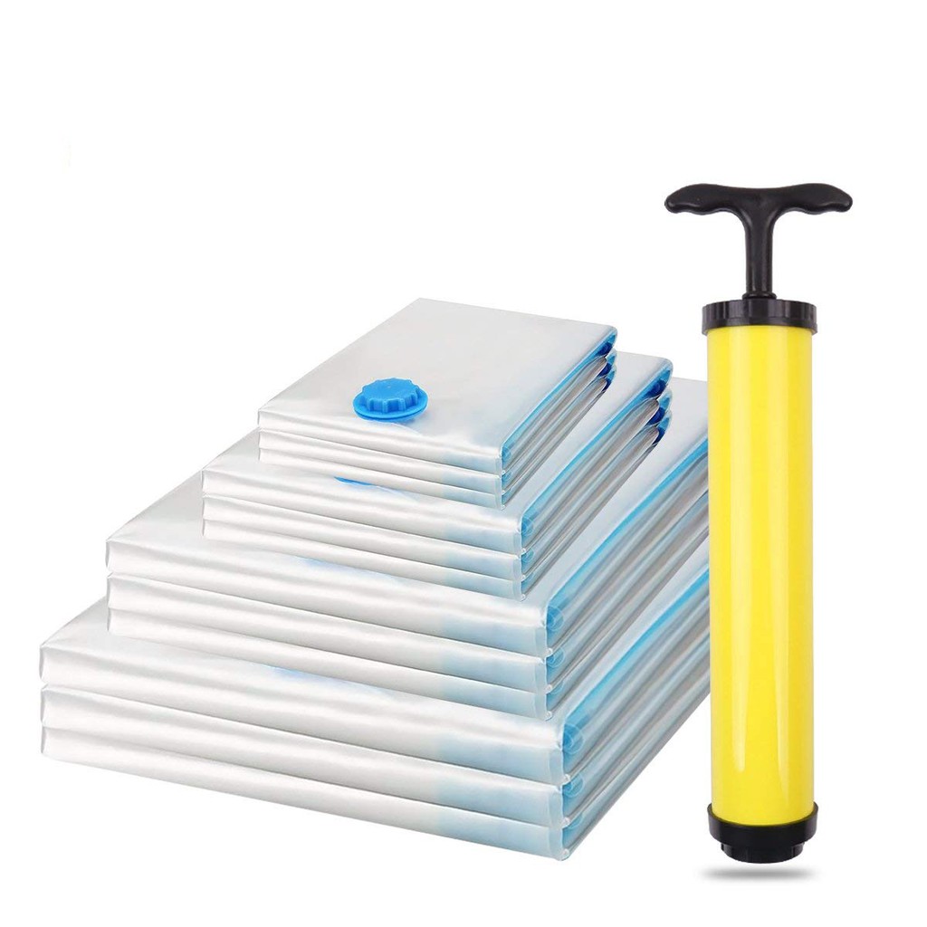 Space Saver Vacuum Seal Storage Bags Travel Clothes Blankets Shopee