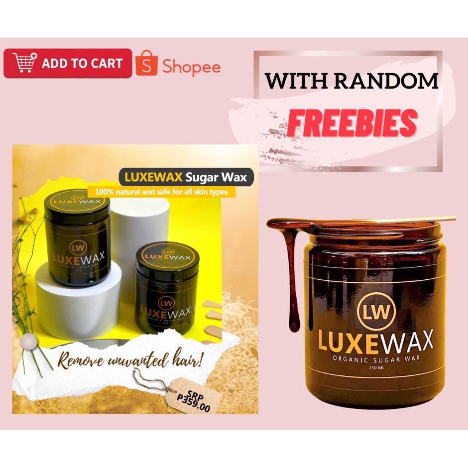 Luxewax Kit Sugar Wax) Shopee Philippines