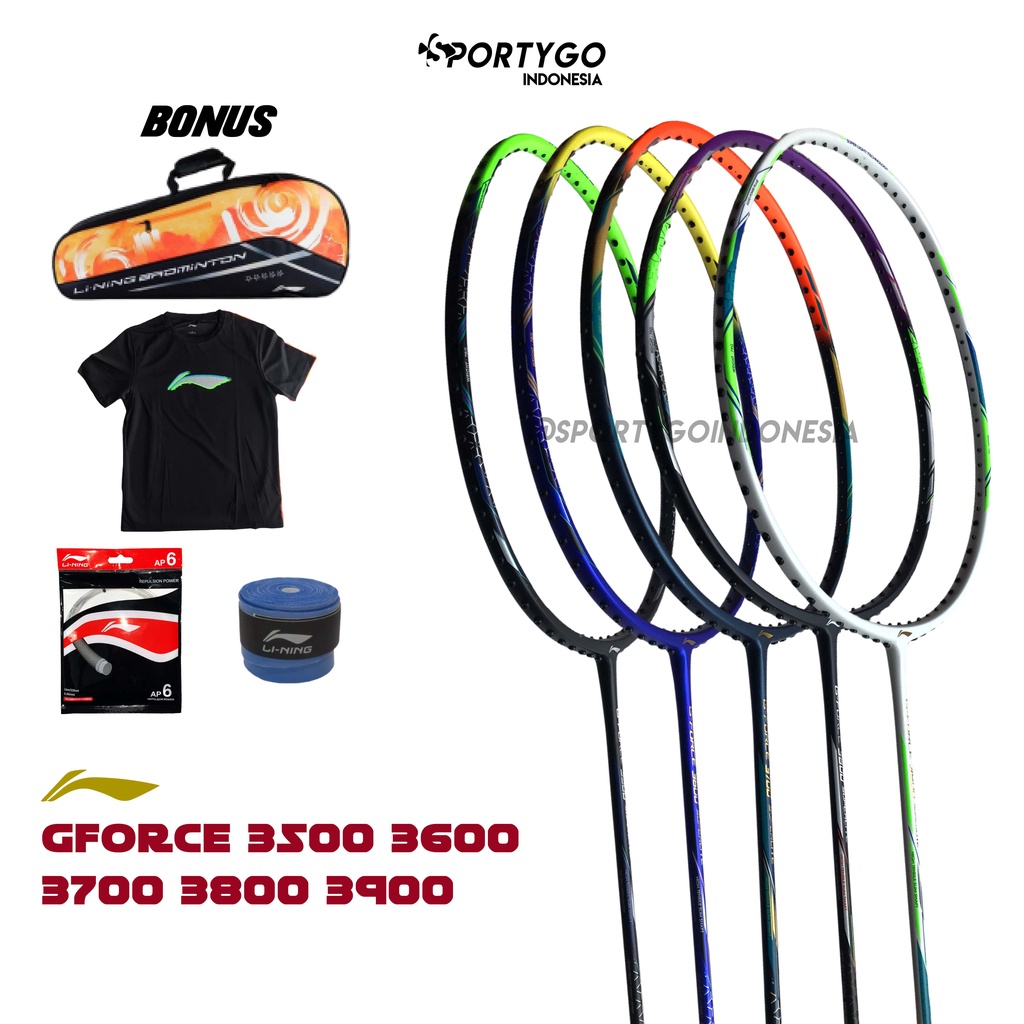 Free Installation! Gforce Superlite 3500/3600/3700/3800/3900/LI NING