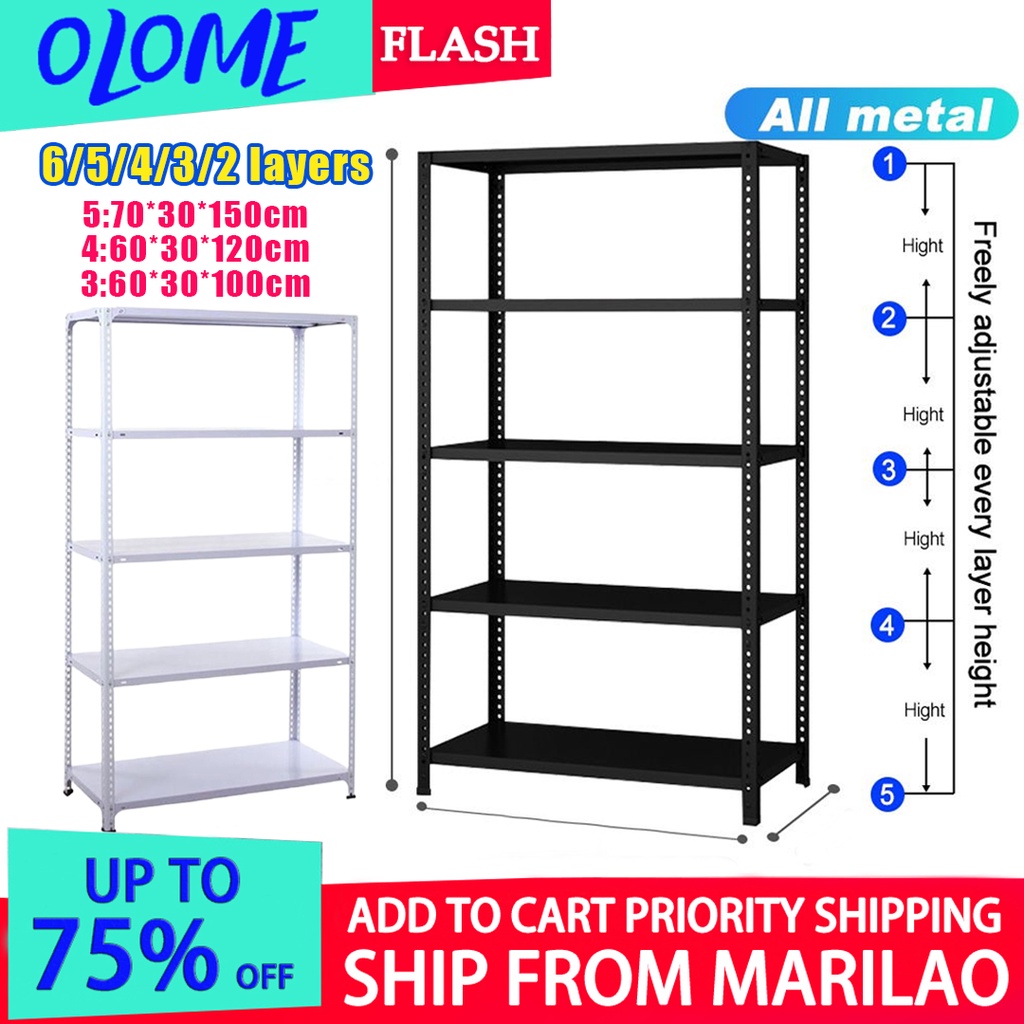 olome Steel Rack Shelves Storage Shelves Shelf Storage Supermarket