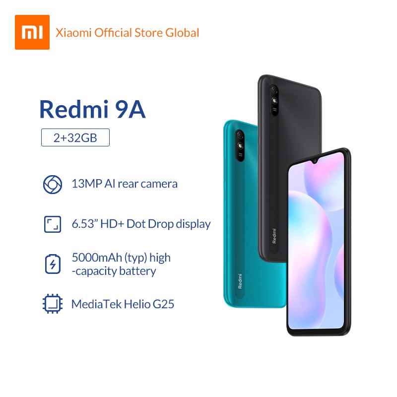 Xiaomi Redmi 9A 2GB + 32GB Global Version Shopee Philippines