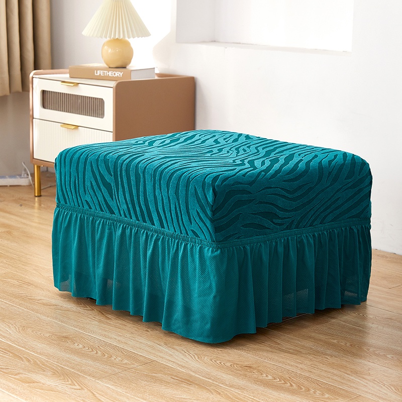 Footstool Cover Footstool Cover Square Footstool Protection Elastic