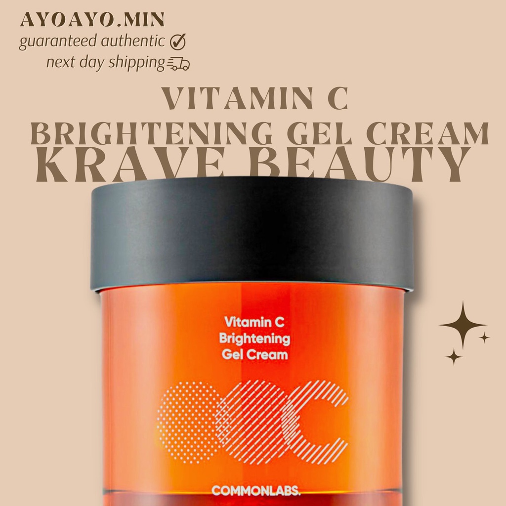 Commonlabs Vitamin C Brightening Gel Cream 70g Shopee Philippines