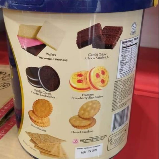 Rebisco Maxi Mix assorted biscuits Shopee Philippines