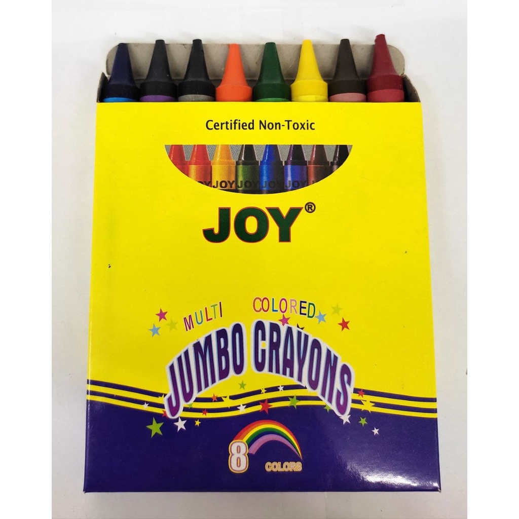 JOY Crayons by 8's, 16's, 24's and Jumbo Shopee Philippines
